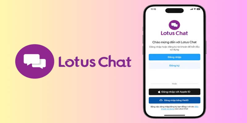 Hướng dẫn cách tải về ứng dụng Lotus Chat