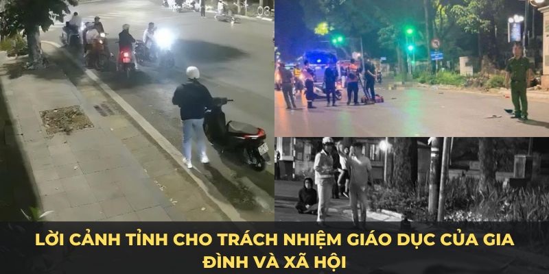 Lời cảnh tỉnh cho trách nhiệm giáo dục của gia đình và xã hội